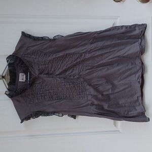 CONVERSE ONE STAR Ruffle Top Sz XL